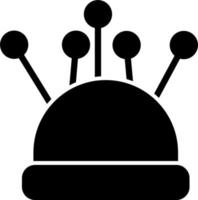 Pin Cushion Vector Icon