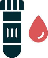 Blood Sample Vector Icon