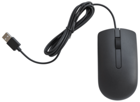 souris d'ordinateur noire png