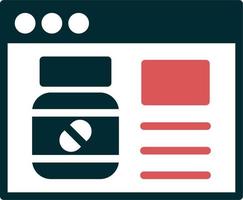 Online Pharmacy Vector Icon