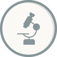 icono de vector de microscopio