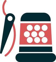 Thimble Vector Icon