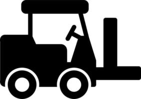 Forklift Vector Icon