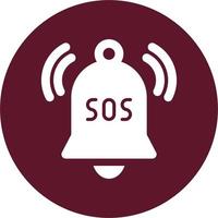 Sos Emergency Vector Icon