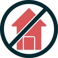 No Home Vector Icon