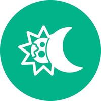 icono de vector de eclipse