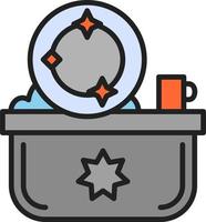 Washing Up Vector Icon