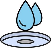 Water Drop Vector Icon