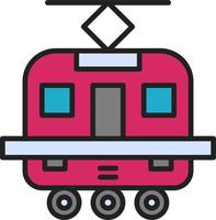 Tram Vector Icon