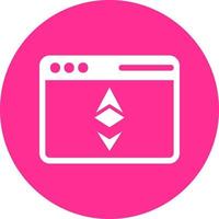 Ethereum Browser Vector Icon