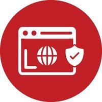 Secure  Browser Vector Icon