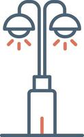 Park Lamp Vector Icon