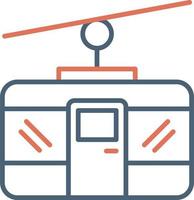 Cable Car Vector Icon