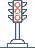 Traffic light Vector Icon