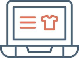 Online Shopping Vector Icon