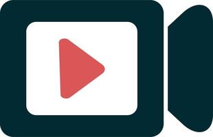 Video Player Vector Icon