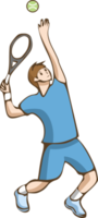 Tennis png graphic clipart design