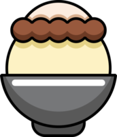 bingsu png gráfico clipart diseño