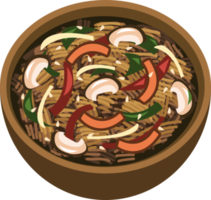 japchae png gráfico clipart diseño