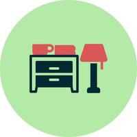 Cabinet lamp Vector Icon