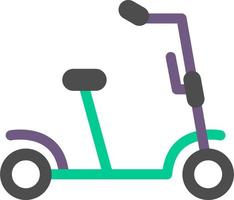 Kick Scooter Vector Icon