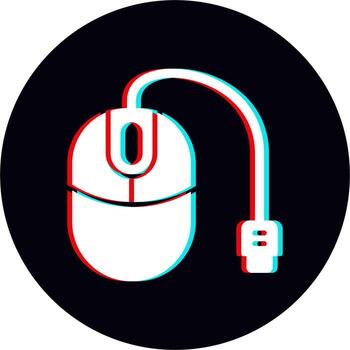 icono de vector de ratón