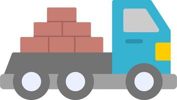 Logistics Delivery Truck Vector Icon