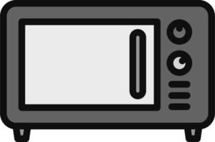 Microwave Vector Icon