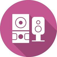 icono de vector de altavoz