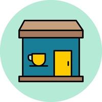 Coffee Shop Vector Icon