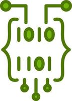 Binary Code Vector Icon
