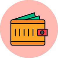 Cash Wallet Vector Icon