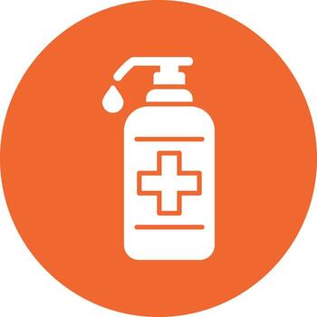 icono de vector de desinfectante