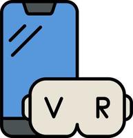 Virtual Reality Vector Icon