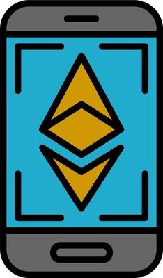 Ethereum Scan Vector Icon