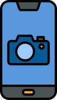 Smartphone Camera Vector Icon