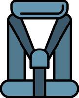 Car Seat baby Vector Icon