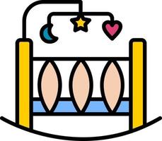 Crib Vector Icon