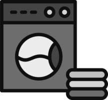 Washing Clothes Vector Icon