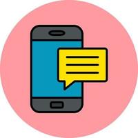 Chatting Vector Icon