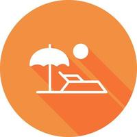 Beach Vector Icon