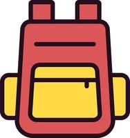 Backpack Vector Icon