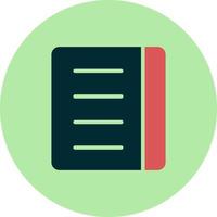 Notebook Vector Icon