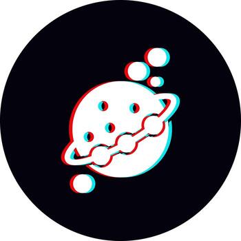 icono de vector de planeta