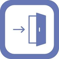 Exit Direction Vector Icon