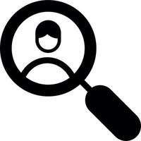 Search people Vector Icon