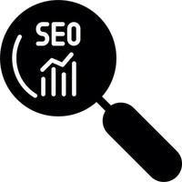 Seo Search Vector Icon