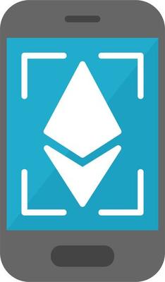 Ethereum Scan Vector Icon