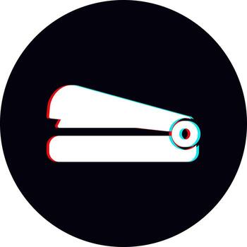 icono de vector de grapadora