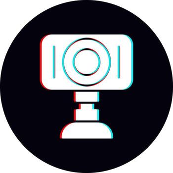 cámara web vector icono